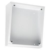 Surface mount, angled enclosure for I8S, neutral white finish image