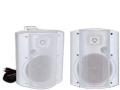 6" 4 Ohms 2-way Amplified Surface Mount Speaker, White