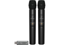 2.4GHz High Performance Digital Wireless System with 2 Handheld Microphones and Dual-mode USB Receiver