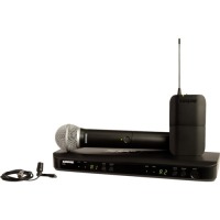 Shure Wireless Combo System with PG58 Handheld and CVL Lavalier image