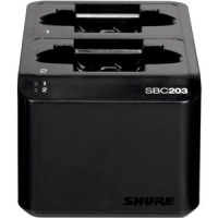 Shure SBC203 Dual Docking Recharging Station for SB903 Lithium-Ion Battery image