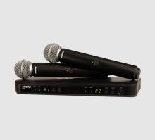 Shure Wireless Dual Vocal System with two SM58 image