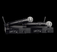 Shure Dual Wireless System with 2 SLXD2/SM58 Handheld Transmitters image