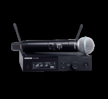 Shure Wireless System with Beta 58A Handheld Transmitter image