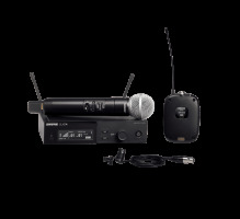 Shure Handheld and Lavalier Combo Wireless System image