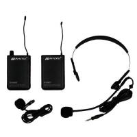 Wireless 16 Channel UHF Lapel and Headset Mic Kit image