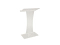 Acrylic "X" Style Lectern, Frosted