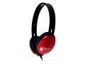HamiltonBuhl Primo Stereo Headphones, Red