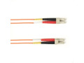 OM4 50/125 Multimode Fiber Patch Cable OFNP Plenum LC-LC OR 5M