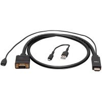 C2G 10ft HDMI to VGA Adapter Cable - Active HDMI to VGA Cable image