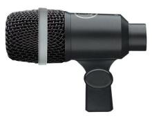 Dynamic instrument microphone designed for drums and percussions, for wind instruments and guitar amps. image