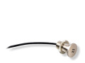 Small, low-profile mic, for surveillance or recording, XLR connector