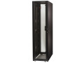 NetShelter SX3K 48U 600mm Wide x 1200mm Deep Enclosure with Sides Black, 3500lb Shock Package, No Ramp