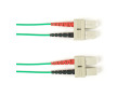 OS2 9/125 Singlemode Fiber Optic Patch Cable LSZH SC-SC GN 5M