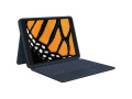 Logitech Rugged Combo 3 Rugged Keyboard/Cover Case Apple, Logitech iPad (8th Generation), iPad (7th Generation) Tablet - Blue