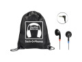 Sack-O-Phones - 100 Ear Buds in Carry Bag