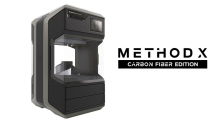 MakerBot 900-0074A MakerBot METHOD X 3D Printer - Carbon Fiber Edition image