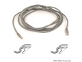 10' CAT-5e Patch Cable with RJ45 Connectors, Grey
