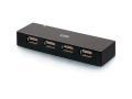 4-Port USB-A Hub with 5V 2A Power Supply