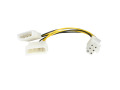 6-inch LP4 to 6-pin PCI Express Video Card Power Cable Adapter