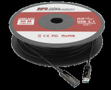USB 3.0/3.1 Gen 1 Javelin Active Optical Plenum Cable, 15m ( ~ 50ft ) image