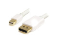 1m Mini DisplayPort to DisplayPort Adapter Cable, M/M, White