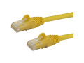 StarTech.com 10ft CAT6 Ethernet Cable - Yellow Snagless Gigabit - 100W PoE UTP 650MHz Category 6 Patch Cord UL Certified Wiring/TIA