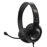 AVID Products AE-55 Headset with 3.5mm Connection and 270 Degree Rotating Adjustable Boom Microphone - black image