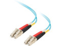 Quiktron 10m Value Series LC SC 10G Duplex PVC Fiber Cable