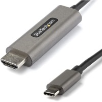 StarTech.com 6ft (2m) USB C to HDMI Cable 4K 60Hz with HDR10, Ultra HD USB Type-C to HDMI 2.0b Video Adapter Cable, DP 1.4 Alt Mode HBR3 image