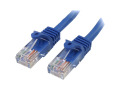 StarTech.com 4 ft Blue Cat5e Snagless UTP Patch Cable
