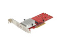 StarTech.com Dual M.2 PCIe SSD Adapter Card - x8 / x16 Dual NVMe or AHCI M.2 SSD to PCI Express 3.0 - M.2 NGFF PCIe (m-key) Compatible