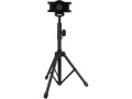 StarTech.com Adjustable Tablet Tripod Stand - For 6.5" to 7.8" Wide Tablets - Height adjustable from 29.3" to 62" (74.5 cm to 157 cm) - Rotate the tablet 360 degrees - Tilt the screen to your preferred viewing angle - Present content with a steady sc