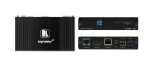 4K60 4:2:0 HDMI HDCP 2.2 Compact Bidirectional PoE Receiver with Ethernet, RS232 and IR over ExtendedReach HDBaseT image