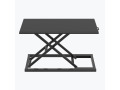 Pneumatic Standing Desk Converter - Black