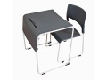Lightweight Stackable Student Desk and Chair G- 4 Pack