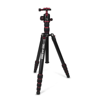 ProMaster 3468 XC-M 525K Professional Tripod Kit with Head - Red image