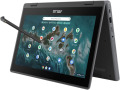 Asus Chromebook Flip CR1 CR1100FKA-YZ182T 11.6" Touchscreen Rugged Convertible 2 in 1 Chromebook - HD - 1366 x 768 - Intel Celeron N5100 Quad-core (4 Core) 1.10 GHz - 8 GB RAM - 32 GB Flash Memory - Dark Gray