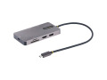 StarTech.com USB C Multiport Adapter, Dual HDMI, 4K 60Hz, 2x 5Gbps USB-A 3.1 Hub, 100W Power Delivery, GbE, SD/MicroSD, USB C Mini Dock