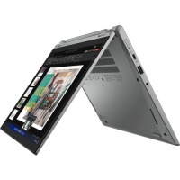Lenovo ThinkPad L13 Yoga Gen 3 21B5003UUS 13.3" Touchscreen Convertible 2 in 1 Notebook - WUXGA - 1920 x 1200 - Intel Core i5 12th Gen i5-1245U Deca-core (10 Core) - 8 GB Total RAM - 8 GB On-board Memory - 256 GB SSD - Storm Gray image