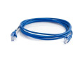 Ortronics Q-Series 28 AWG Cat6 Patch Cable, Blue, 7 ft