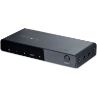 StarTech.com 2-Port 8K HDMI Switch, HDMI 2.1 Switcher 4K 120Hz/8K 60Hz UHD, HDR10+, HDMI Switch 2 In 1 Out, Auto/Manual Source Switching image