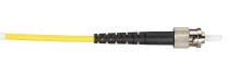 OS2 9/125 Singlemode Fiber Optic Patch Cable OFNR PVC STST YL 15M image