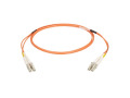 OM2 50/125 Multimode Fiber Optic Patch Cable OFNR PVC LC-LC OR 5M