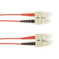 3m (9.8ft) SCSC RD OM4 MM Fiber Patch Cable INDR Zip OFNR image
