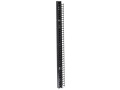 Vertical IT Rackmount Cable Manager 45Ux3.5"W Single-Sided Black