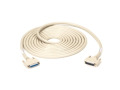 75-ft RS232 Shielded Cable Metal Hood DB25 M/F 25-Conductor