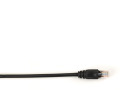 CAT6 250-MHz Molded Snagless Patch Cable UTP CM PVC BK 2FT 25-PK
