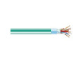 CAT6A 650-MHz Solid Bulk Cable F/UTP CMR PVC GN 1000FT Spool