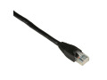 CAT6 550-MHz Snagless Patch Cable UTP CM PVC RJ45 M/M BK 6FT 25PK